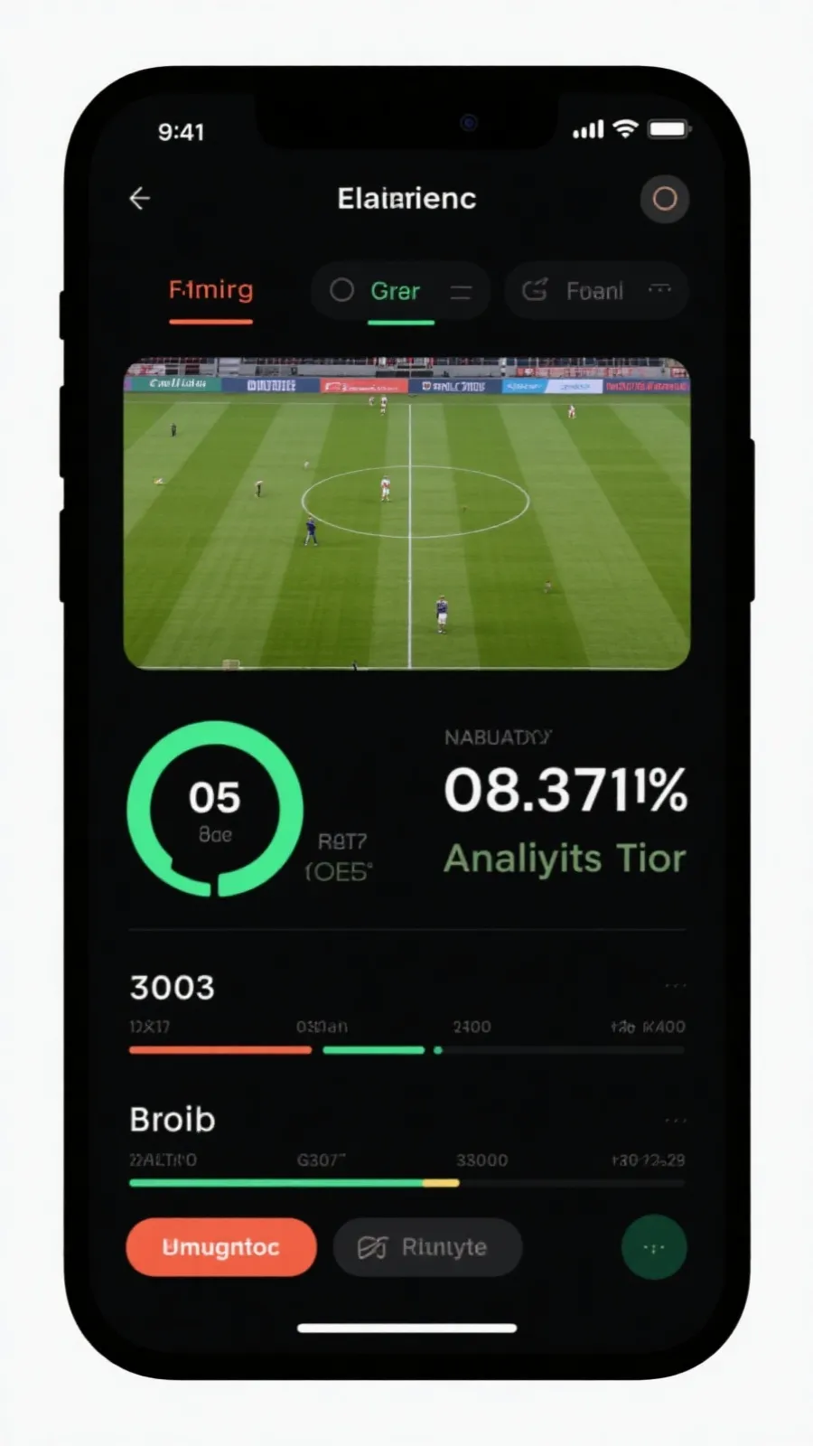 App 数据分析界面预览